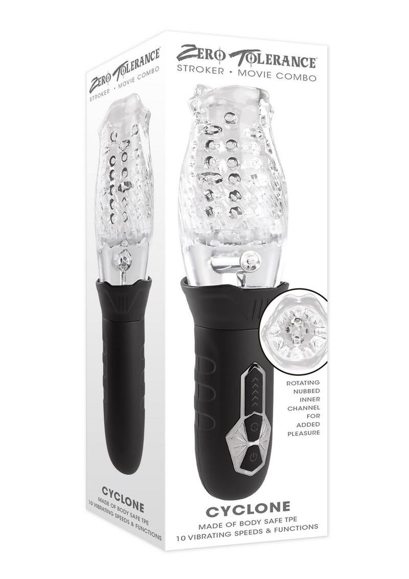 Zero Tolerance Cyclone Rechargeable Stroker 10 Vibrations And Rotating