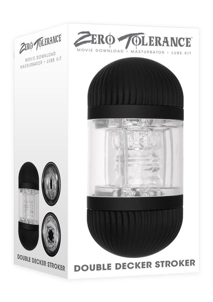 Zero Tolerance Double Decker Stroker with Lube Kit and Movie Download