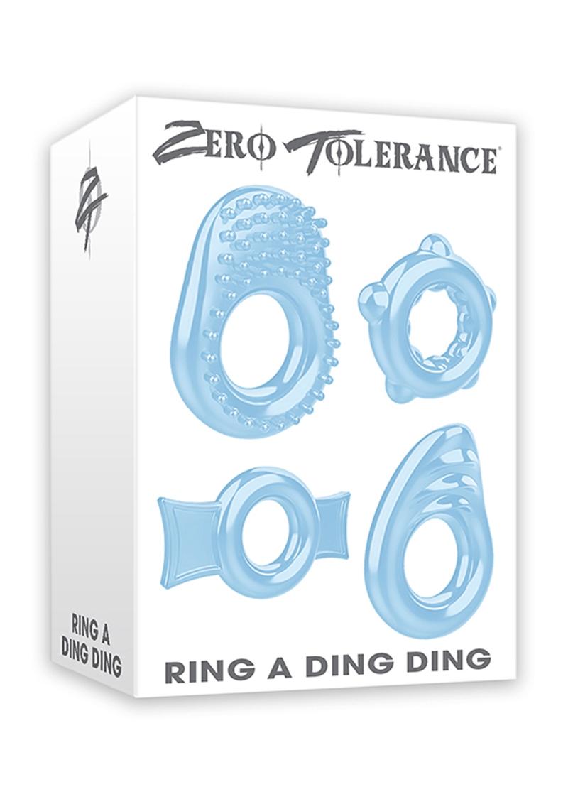 Zero Tolerance Ring A Ding Ding 4-Piece Cock Ring Kit