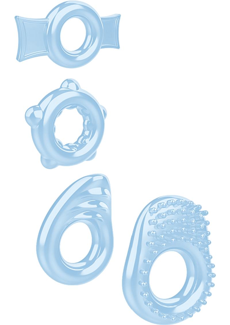Zero Tolerance Ring A Ding Ding 4-Piece Cock Ring Kit