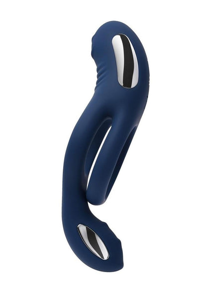 Zero Tolerance Ring Around Rosy Rechargeable Silicone Double Cock Ring