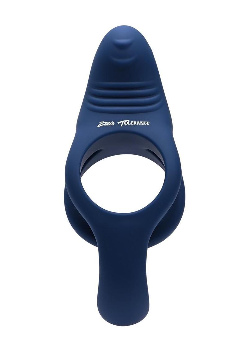 Zero Tolerance Ring Around Rosy Rechargeable Silicone Double Cock Ring