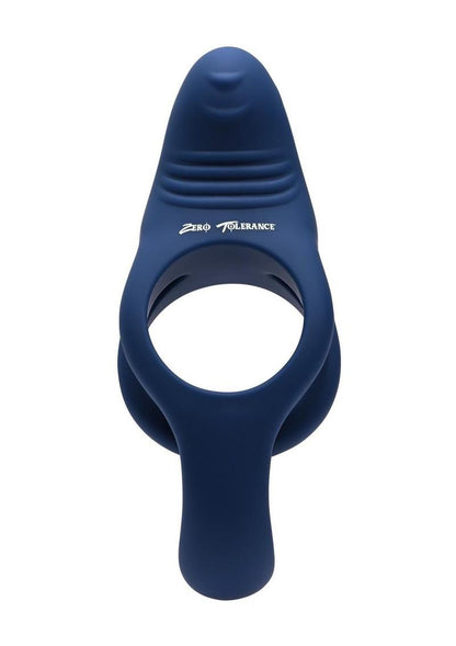 Zero Tolerance Ring Around Rosy Rechargeable Silicone Double Cock Ring