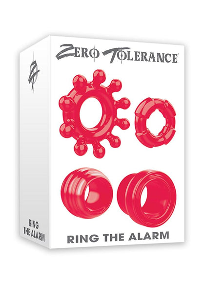 Zero Tolerance Ring The Alarm Comfortable Cock Ring Kit