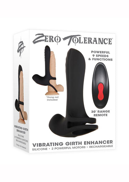 Zero Tolerance Vibrating Girth Enhancer Silicone 9 Speeds