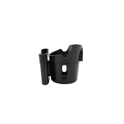 Babyjem 2-in-1 Baby Stroller Cup and Phone Holder - Adjustable, 360-Degree Rotatable, Tool-Free Installation