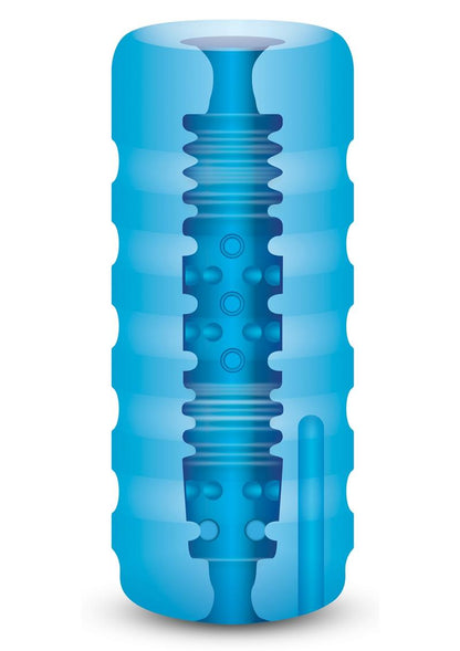 ZOLO Backdoor Stroker Squeezable Vibrating Masturbator