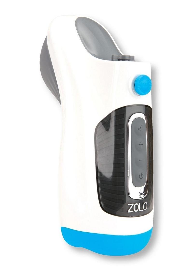 ZOLO Blow Gun Full Shaft Rechargeable Silicone Male Masturbator