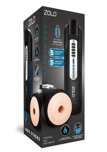 ZOLO Long Stroke Automatic Thrusting Male Masturbator
