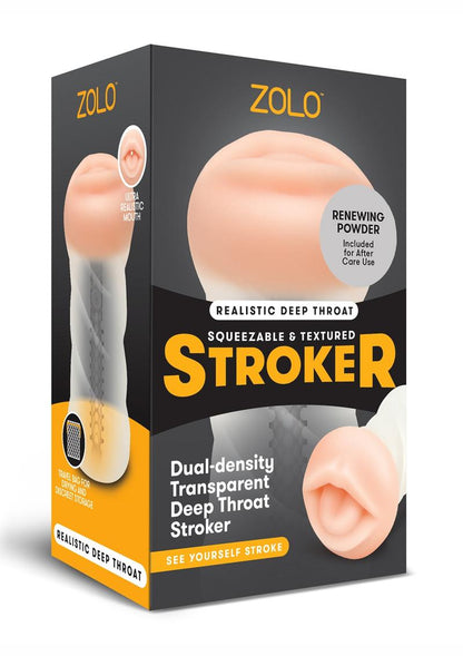 Zolo Realistic Deep Throat Stroker For Intense Pleasure